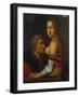 Cimon and Pero (Caritas Romana)-Georg Pencz-Framed Giclee Print