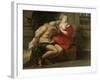 Cimon and Pero, Roman Charity-Peter Paul Rubens-Framed Art Print
