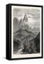 Cimon Della Pala, Cimone, Dolomites, Italy, 19th Century-null-Framed Stretched Canvas