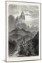 Cimon Della Pala, Cimone, Dolomites, Italy, 19th Century-null-Mounted Giclee Print