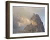 Cimon Della Pala. Peaks towering over Val Venegia seen from Passo Costazza.-Martin Zwick-Framed Premium Photographic Print