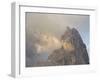 Cimon Della Pala. Peaks towering over Val Venegia seen from Passo Costazza.-Martin Zwick-Framed Premium Photographic Print