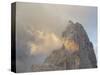 Cimon Della Pala. Peaks towering over Val Venegia seen from Passo Costazza.-Martin Zwick-Stretched Canvas