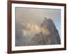 Cimon Della Pala. Peaks towering over Val Venegia seen from Passo Costazza.-Martin Zwick-Framed Photographic Print