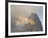 Cimon Della Pala. Peaks towering over Val Venegia seen from Passo Costazza.-Martin Zwick-Framed Photographic Print