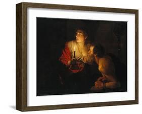 Cimon Und Pero-Gerrit van Honthorst-Framed Giclee Print