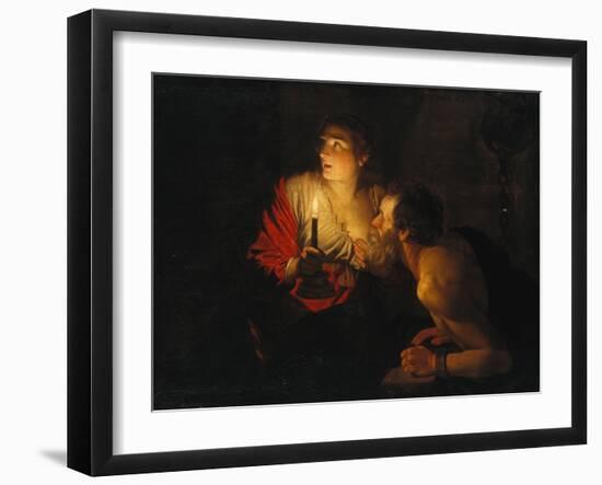 Cimon Und Pero-Gerrit van Honthorst-Framed Giclee Print