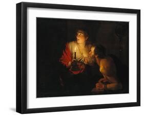 Cimon Und Pero-Gerrit van Honthorst-Framed Giclee Print