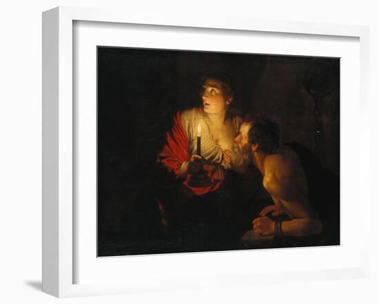 Cimon Und Pero-Gerrit van Honthorst-Framed Giclee Print