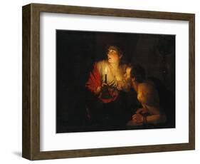 Cimon Und Pero-Gerrit van Honthorst-Framed Giclee Print