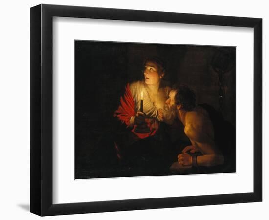 Cimon Und Pero-Gerrit van Honthorst-Framed Giclee Print