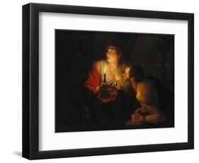 Cimon Und Pero-Gerrit van Honthorst-Framed Giclee Print