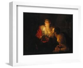 Cimon Und Pero-Gerrit van Honthorst-Framed Giclee Print