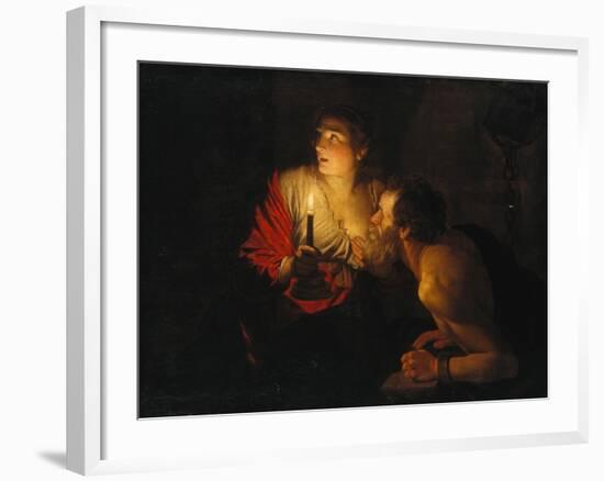 Cimon Und Pero-Gerrit van Honthorst-Framed Giclee Print