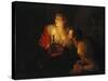 Cimon Und Pero-Gerrit van Honthorst-Stretched Canvas