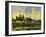 Cincinnati Abstract Skyline II-Emma Moore-Framed Art Print