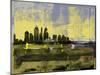 Cincinnati Abstract Skyline II-Emma Moore-Mounted Art Print