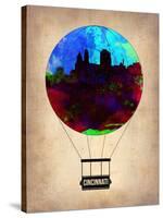 Cincinnati Air Balloon-NaxArt-Stretched Canvas