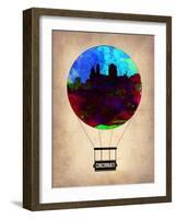 Cincinnati Air Balloon-NaxArt-Framed Art Print