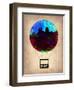 Cincinnati Air Balloon-NaxArt-Framed Art Print