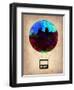 Cincinnati Air Balloon-NaxArt-Framed Art Print