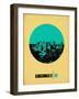 Cincinnati Circle Poster 2-NaxArt-Framed Art Print