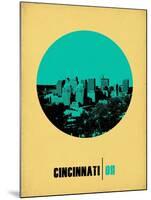 Cincinnati Circle Poster 2-NaxArt-Mounted Art Print