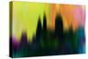 Cincinnati Downtown Skyline-NaxArt-Stretched Canvas