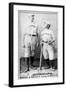 Cincinnati, OH, Cincinnati Red Stockings, Hugh Nicol, Long John Reilly, Baseball Card-Lantern Press-Framed Art Print