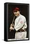 Cincinnati, OH, Cincinnati Reds, Arthur Phelan, Baseball Card-Lantern Press-Framed Stretched Canvas