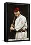 Cincinnati, OH, Cincinnati Reds, Arthur Phelan, Baseball Card-Lantern Press-Framed Stretched Canvas