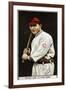 Cincinnati, OH, Cincinnati Reds, Arthur Phelan, Baseball Card-Lantern Press-Framed Art Print