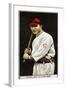 Cincinnati, OH, Cincinnati Reds, Arthur Phelan, Baseball Card-Lantern Press-Framed Art Print