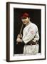 Cincinnati, OH, Cincinnati Reds, Arthur Phelan, Baseball Card-Lantern Press-Framed Art Print