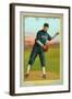 Cincinnati, OH, Cincinnati Reds, Bill Burns, Baseball Card-Lantern Press-Framed Art Print