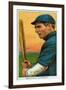 Cincinnati, OH, Cincinnati Reds, Clark Griffith, Baseball Card-Lantern Press-Framed Art Print