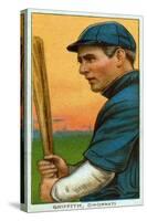 Cincinnati, OH, Cincinnati Reds, Clark Griffith, Baseball Card-Lantern Press-Stretched Canvas