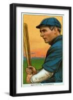 Cincinnati, OH, Cincinnati Reds, Clark Griffith, Baseball Card-Lantern Press-Framed Art Print