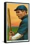 Cincinnati, OH, Cincinnati Reds, Clark Griffith, Baseball Card-Lantern Press-Framed Stretched Canvas