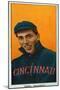 Cincinnati, OH, Cincinnati Reds, Dick Egan, Baseball Card-Lantern Press-Mounted Art Print