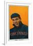 Cincinnati, OH, Cincinnati Reds, Dick Egan, Baseball Card-Lantern Press-Framed Art Print
