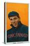 Cincinnati, OH, Cincinnati Reds, Dick Egan, Baseball Card-Lantern Press-Stretched Canvas