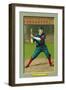 Cincinnati, OH, Cincinnati Reds, Dode Paskert, Baseball Card-Lantern Press-Framed Art Print