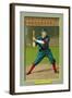 Cincinnati, OH, Cincinnati Reds, Dode Paskert, Baseball Card-Lantern Press-Framed Art Print