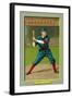 Cincinnati, OH, Cincinnati Reds, Dode Paskert, Baseball Card-Lantern Press-Framed Art Print