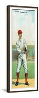 Cincinnati, OH, Cincinnati Reds, Edward Grant, Baseball Card-Lantern Press-Framed Art Print