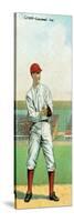 Cincinnati, OH, Cincinnati Reds, Edward Grant, Baseball Card-Lantern Press-Stretched Canvas