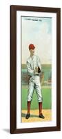 Cincinnati, OH, Cincinnati Reds, Edward Grant, Baseball Card-Lantern Press-Framed Art Print