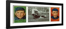 Cincinnati, OH, Cincinnati Reds, George Suggs, John R. McLean, Baseball Card-Lantern Press-Framed Art Print