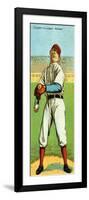 Cincinnati, OH, Cincinnati Reds, H. L. Gaspar, Baseball Card-Lantern Press-Framed Art Print